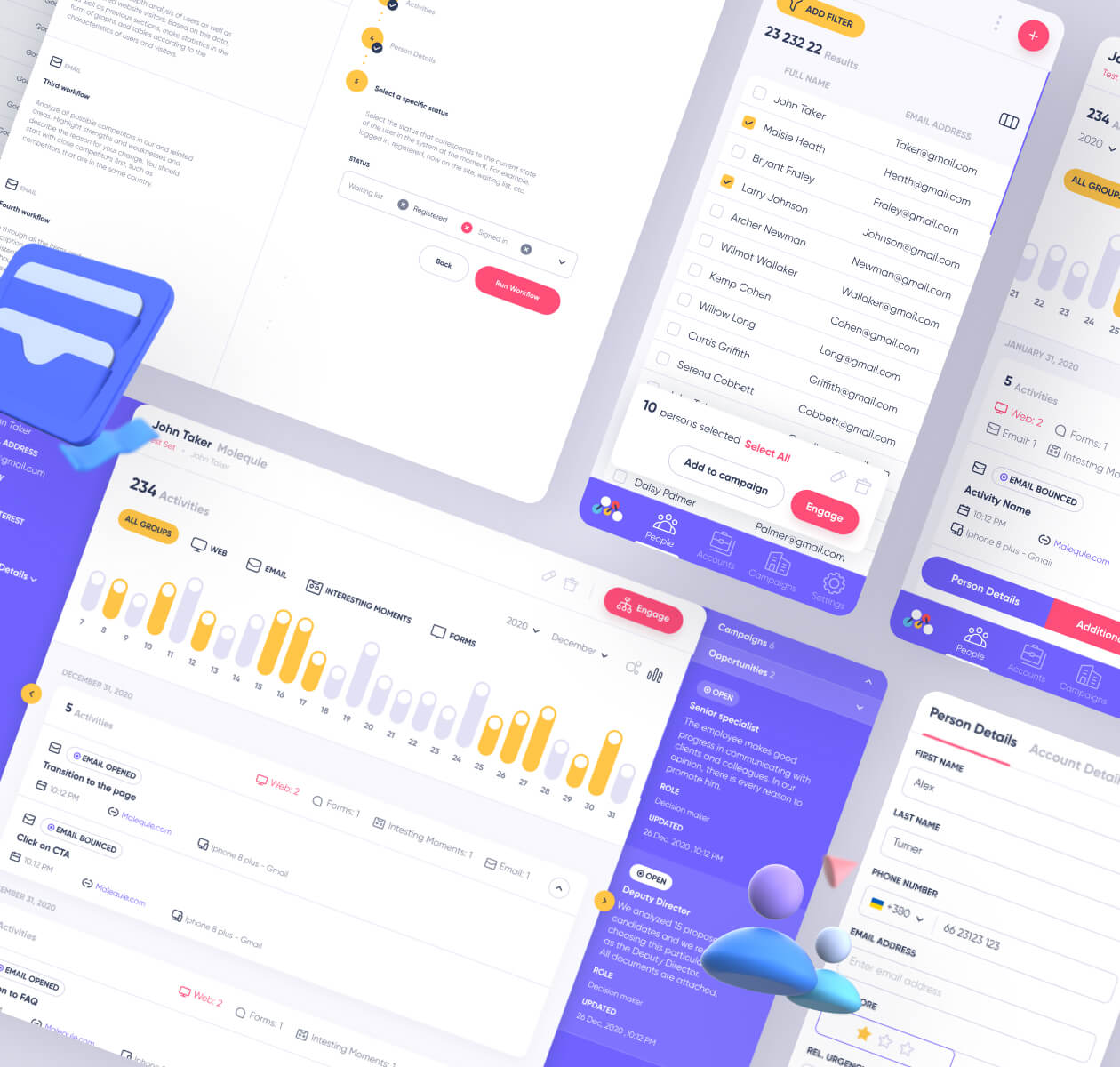 Molequle – CDXP web app - Website Development - Photo 